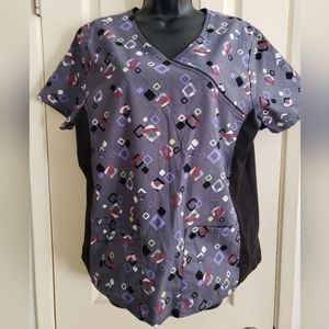 Women's scrub top size medium